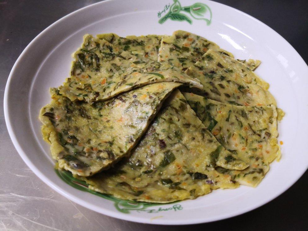 香椿鸡蛋饼