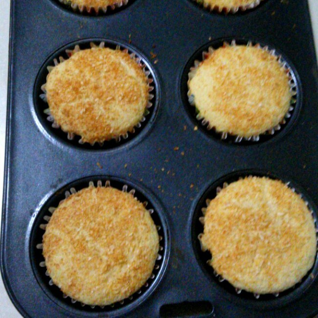 不会回缩的纸杯蛋糕--海氏烤箱定制