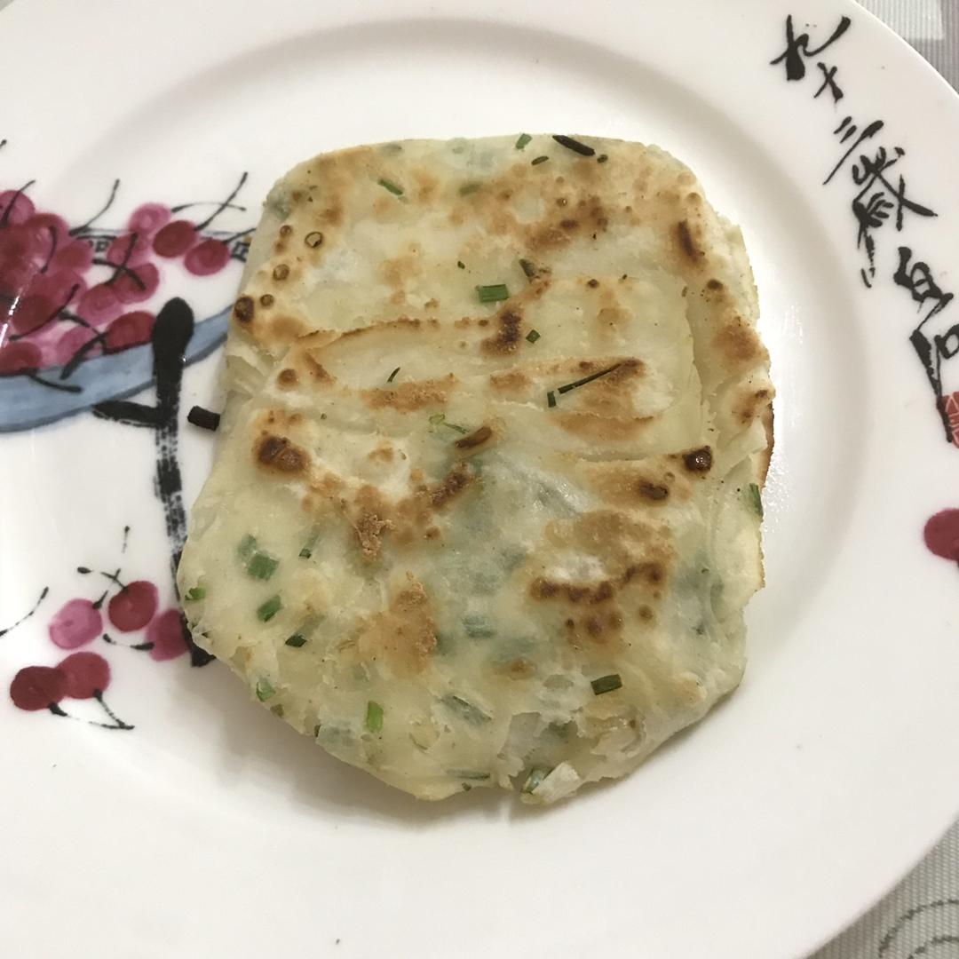 饺子皮葱油饼