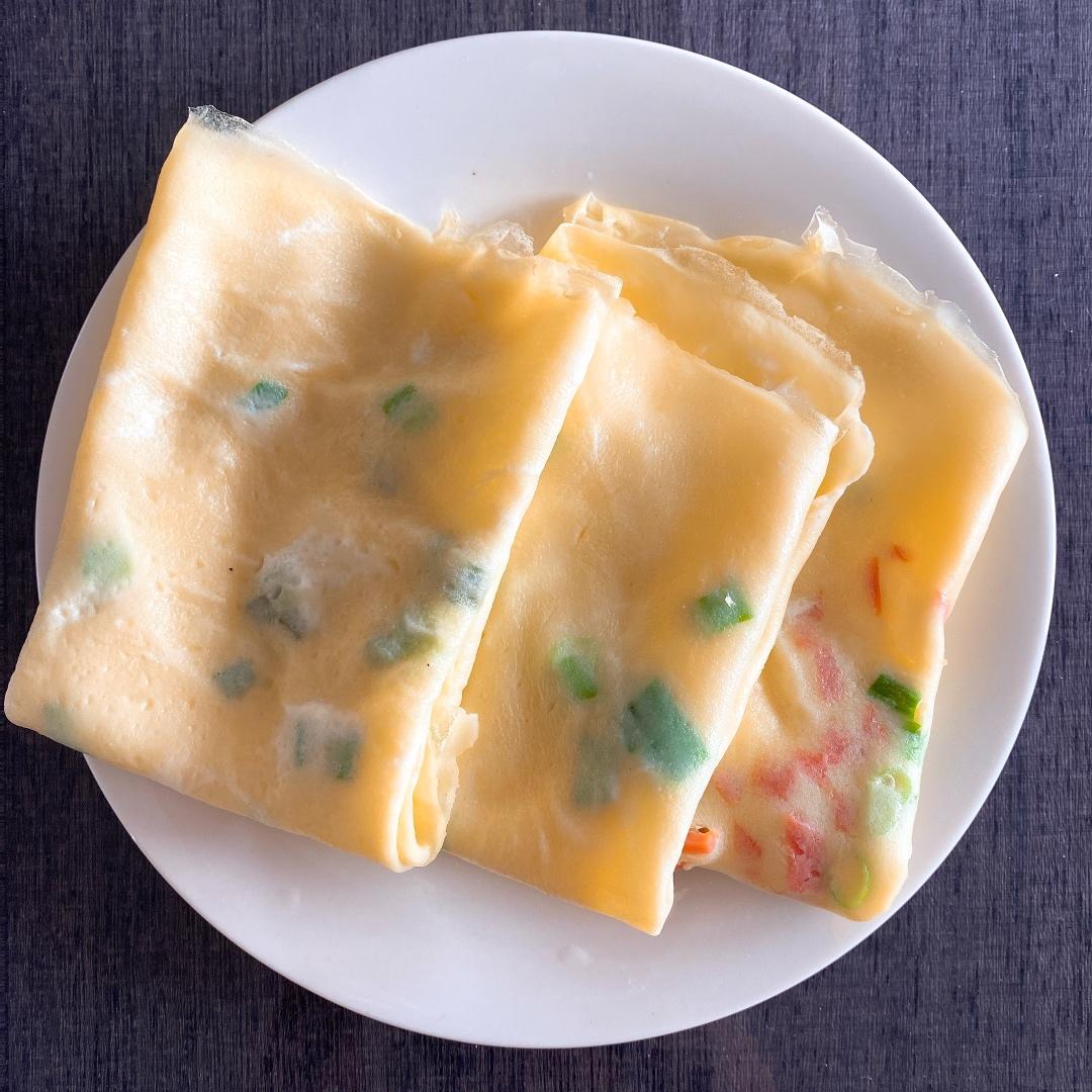葱花鸡蛋饼