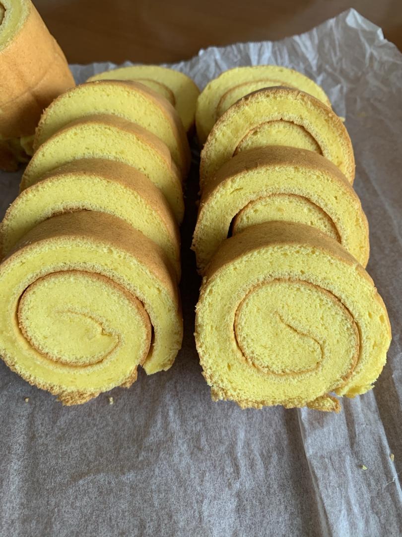 蛋糕卷这样做‼️不掉皮不开裂（小视频食谱）