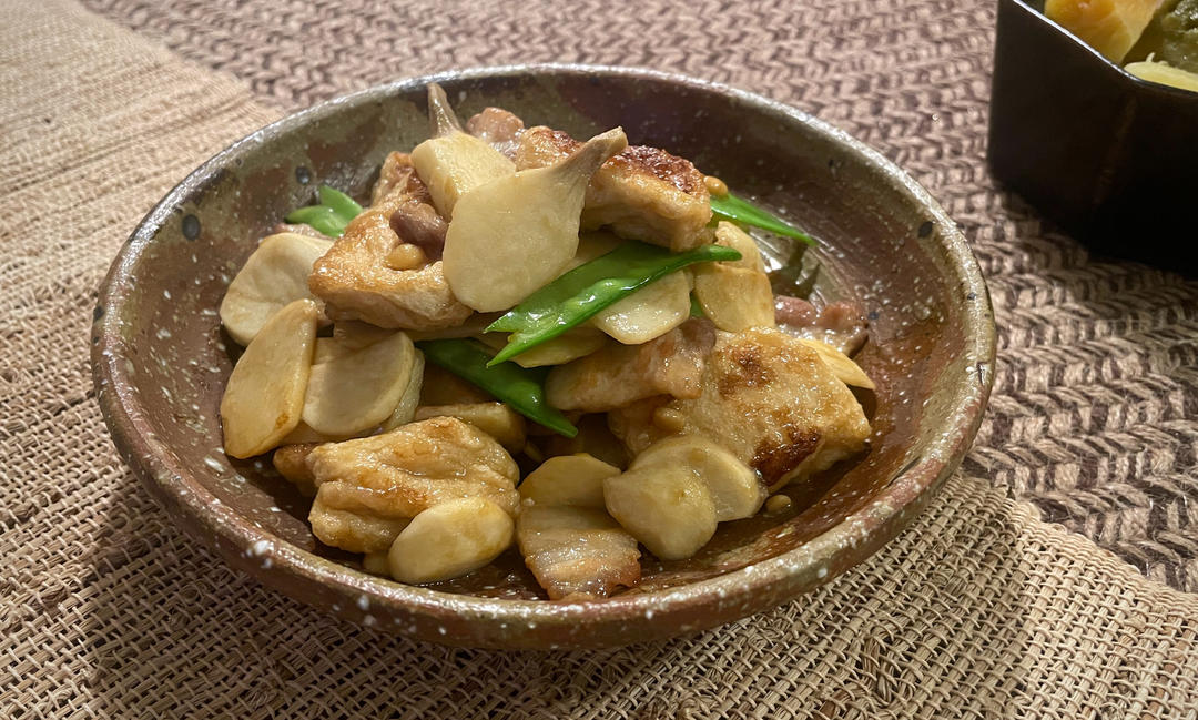 茨菇烧豆腐