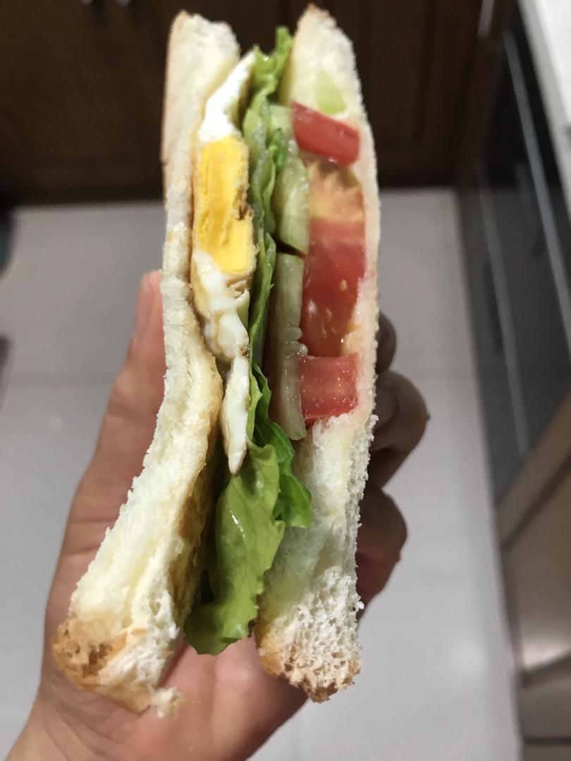 快手早餐三明治