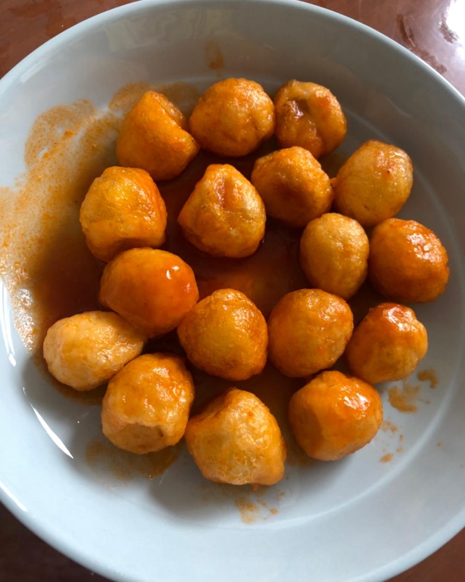 茄汁虎皮鹌鹑蛋