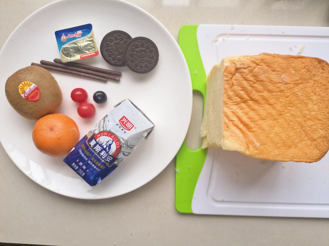 纯奶手撕吐司的做法 步骤1