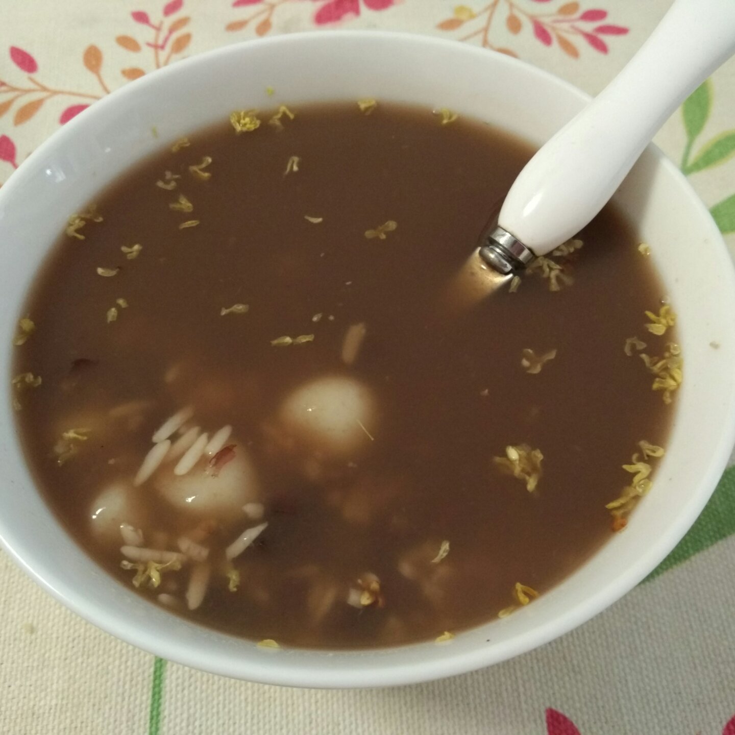 红豆酒酿小圆子