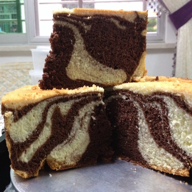 大理石戚风蛋糕