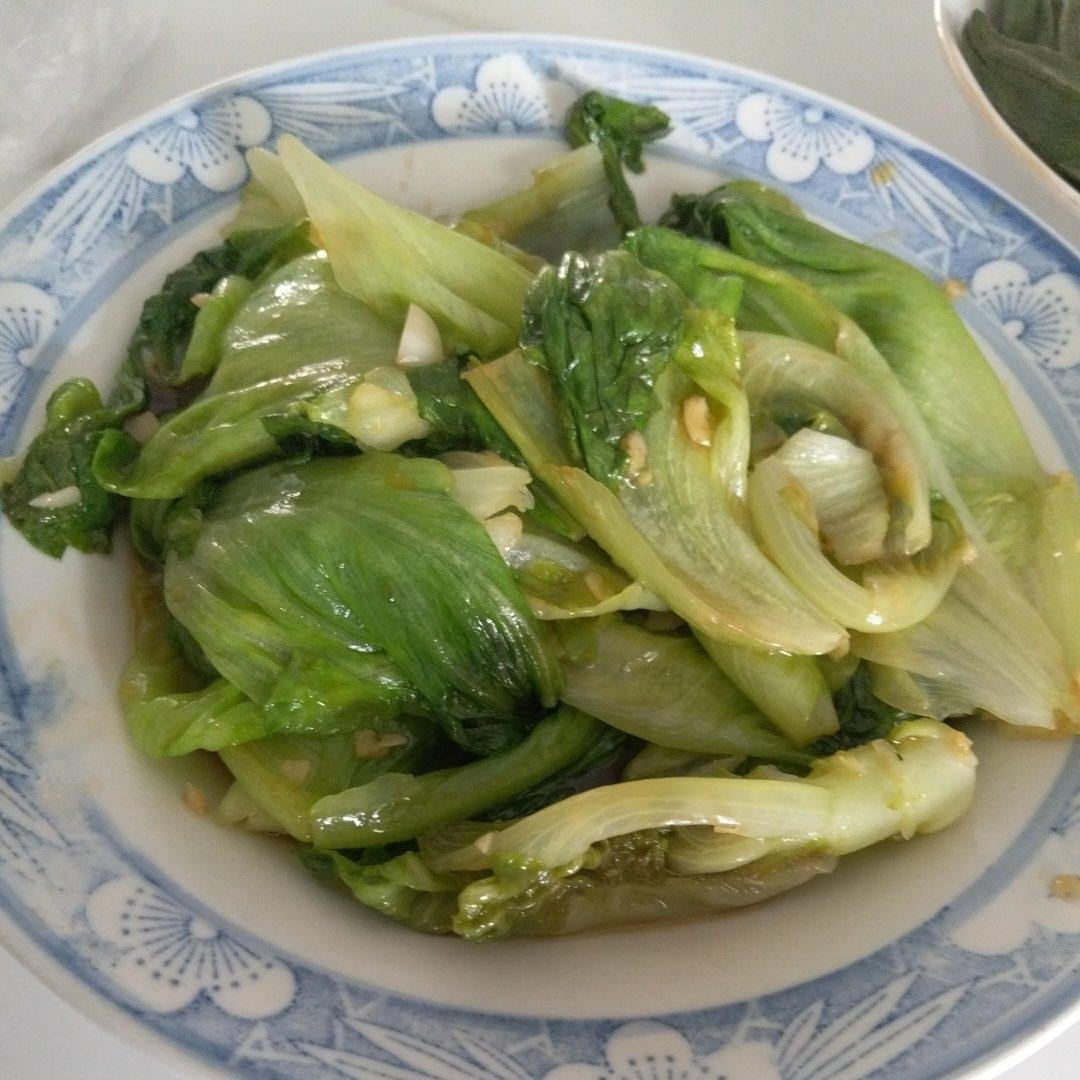 清炒生菜