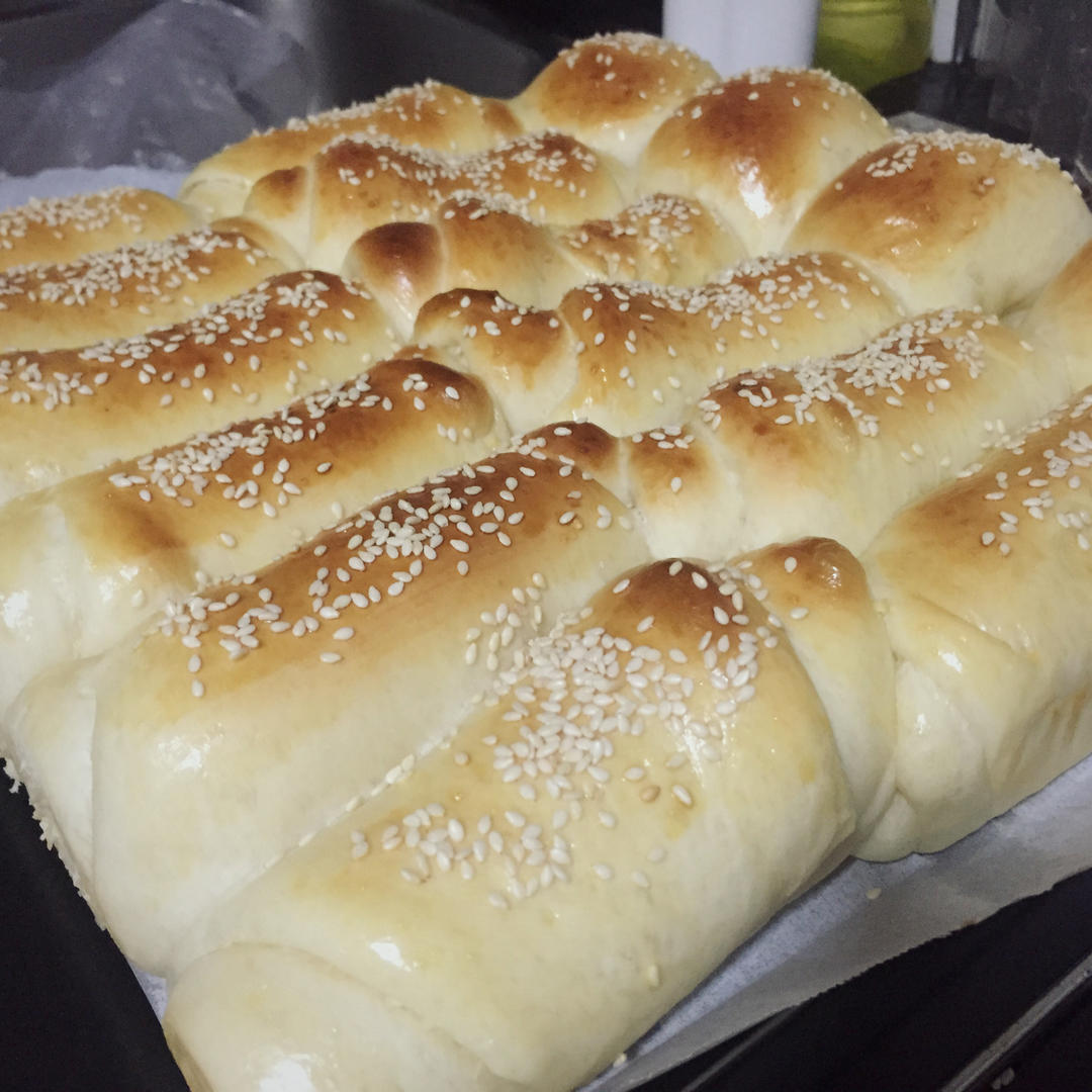 肉松沙拉酱面包（65度汤种）