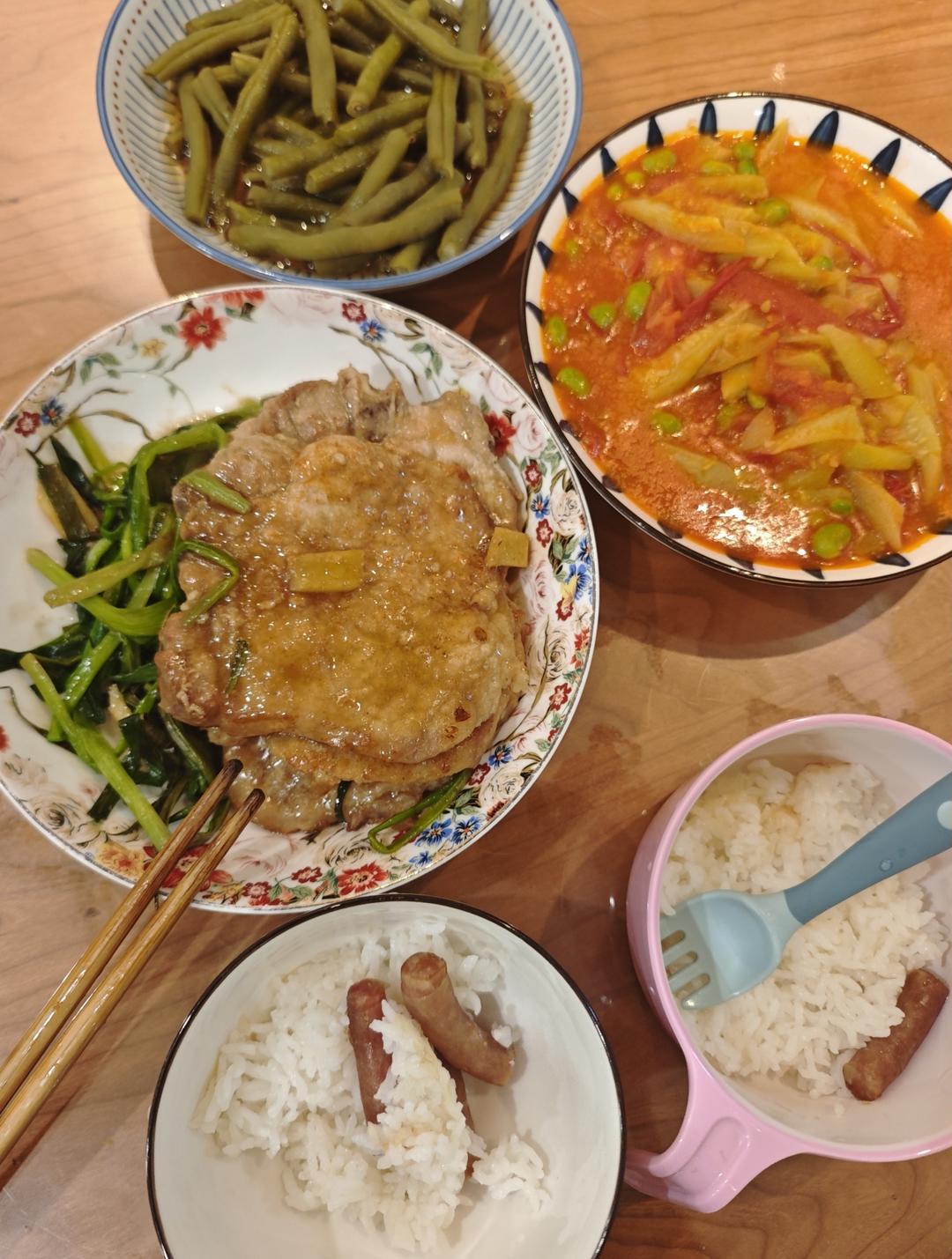 家里的菜