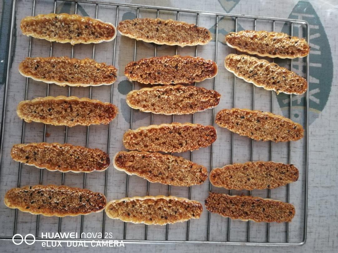 焦香酥脆，爆好吃的焦糖黑芝麻糯米船，网红日式甜品