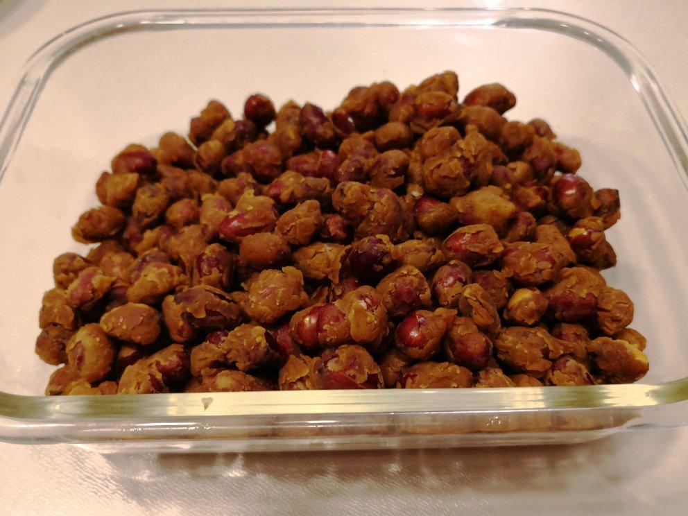 永远的小肥瓜做的油炸裹面五香花生