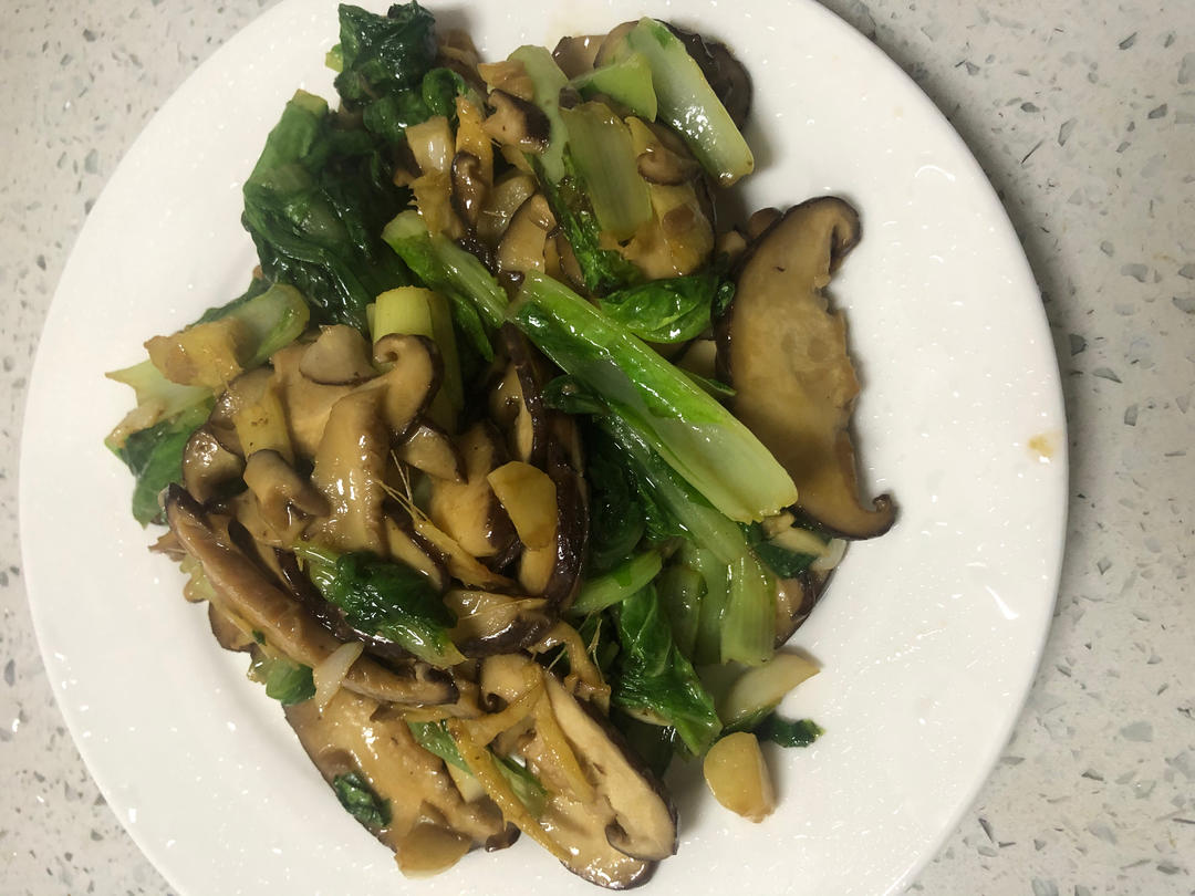 香菇油菜（简单快手）