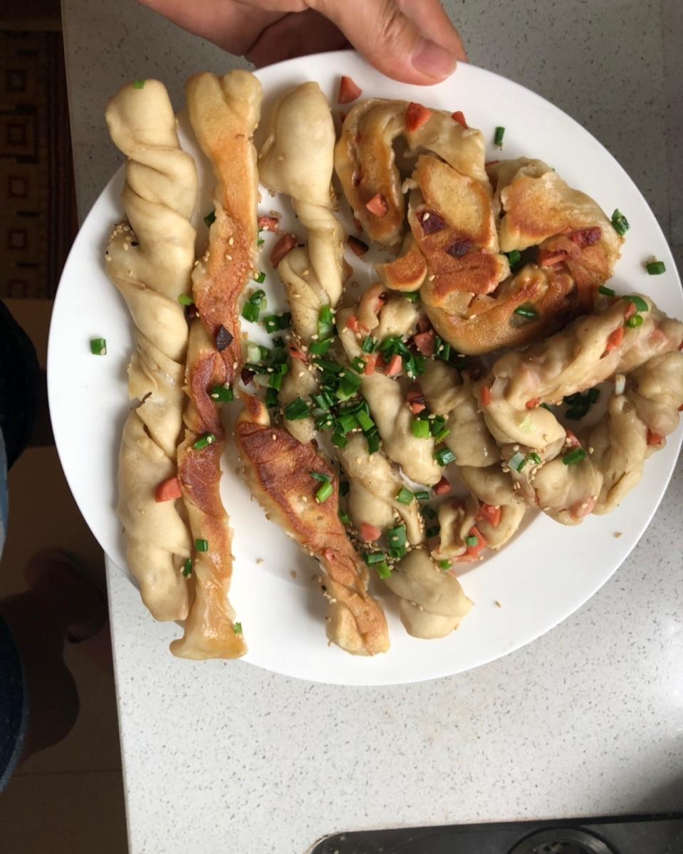 一定要做！—煎卷子【生煎花卷】