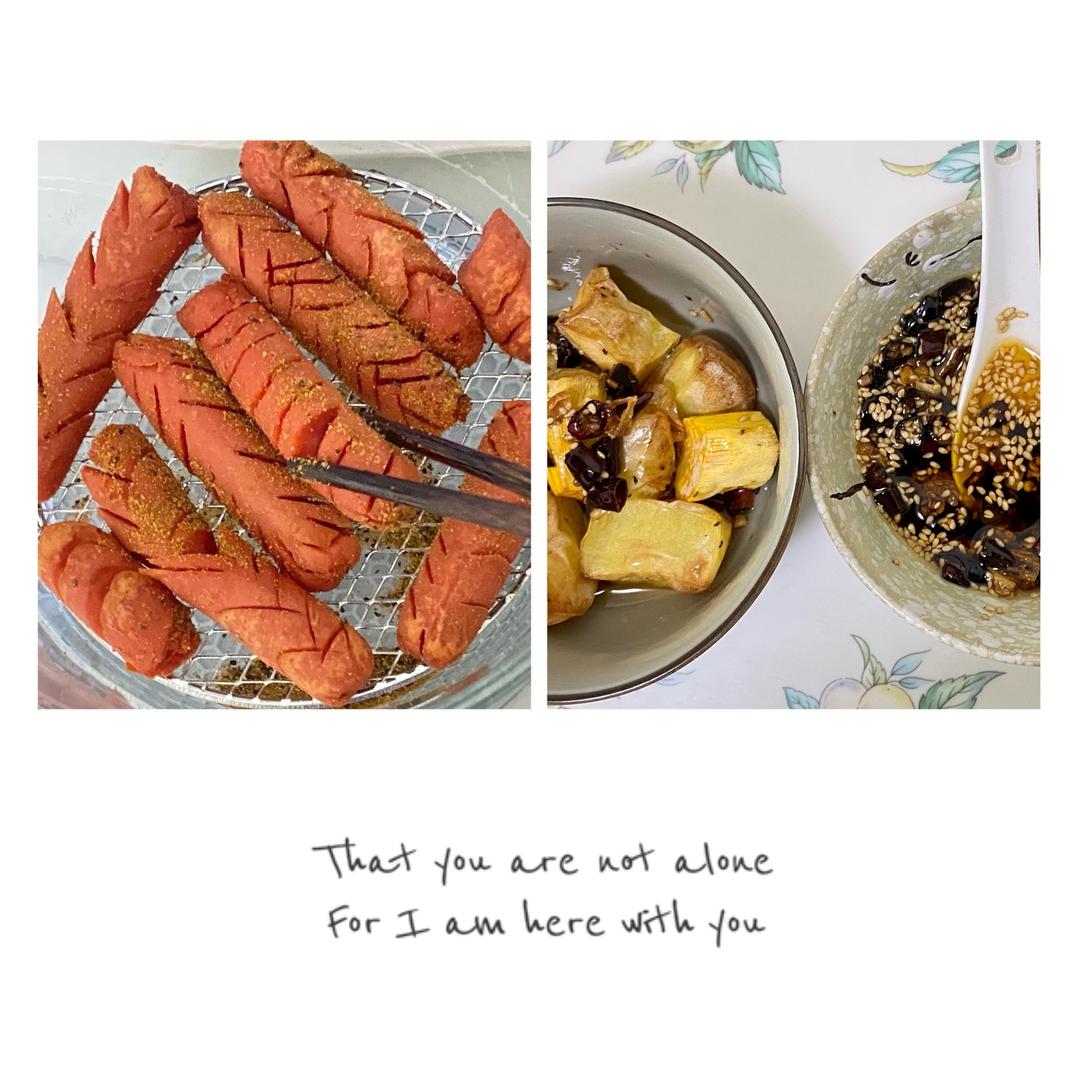 土豆仔仔与淀粉肠的快乐！的做法