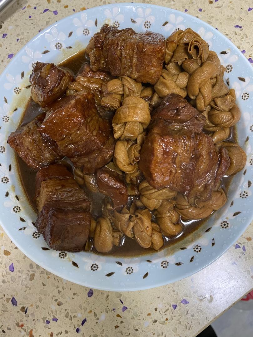 『妈妈的料理』千张结烧肉