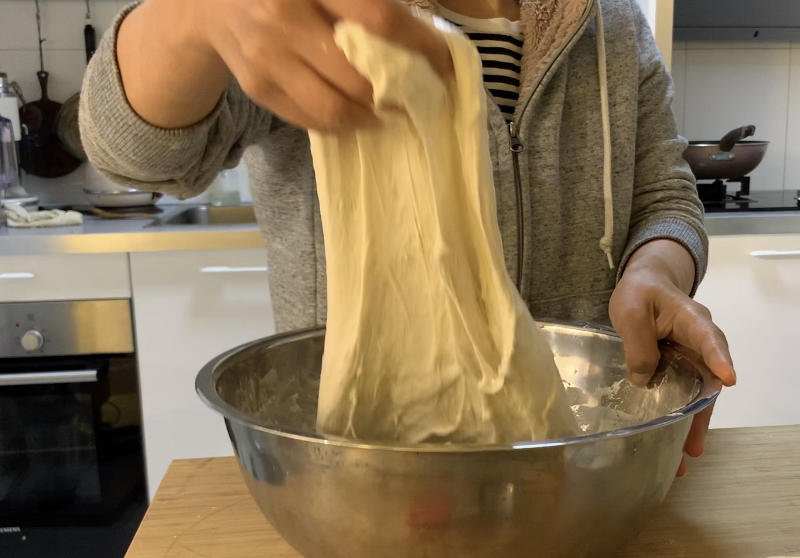 纯奶手撕吐司的做法 步骤1