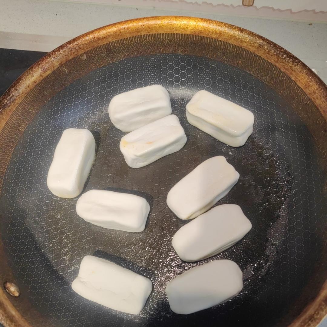 网红甜品‼️🧀爆浆芝士年糕🧀🌟‼️