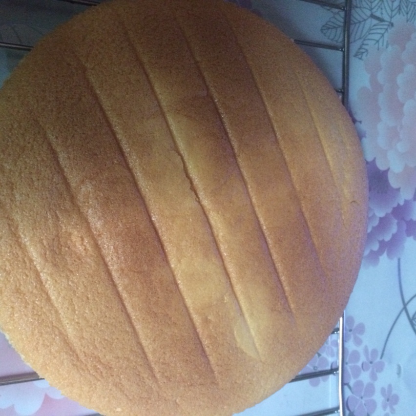 六寸戚风蛋糕