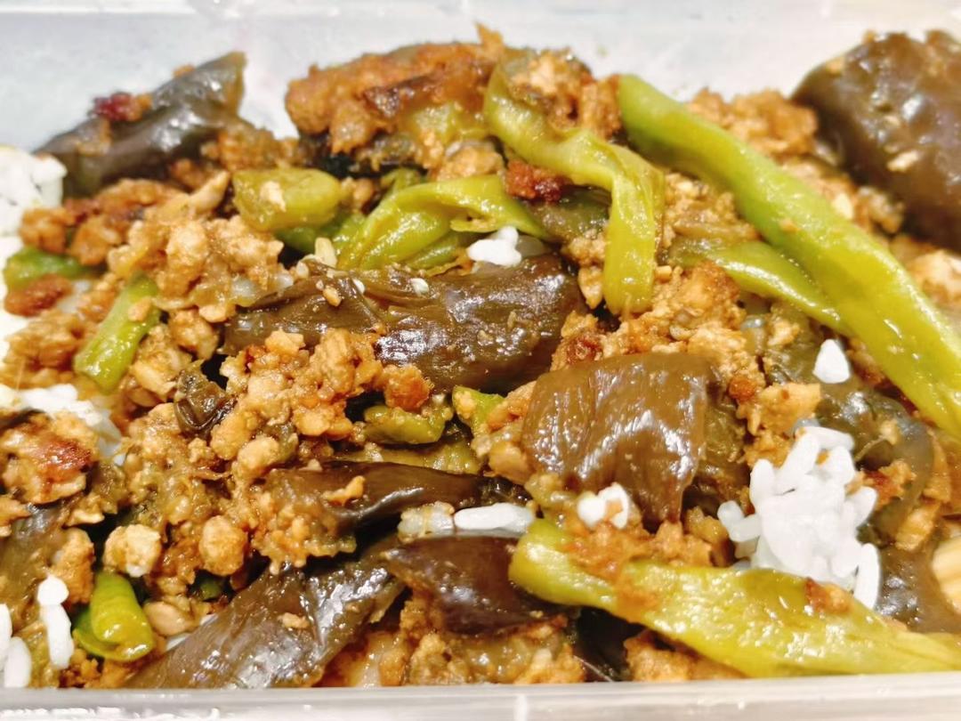 肉末茄子焖豆角
