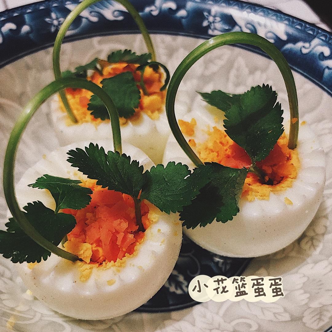 🌸鸡蛋花篮沙拉花－增强免疫力.低卡减脂🌸