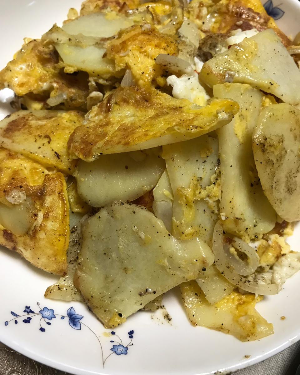 西班牙土豆煎蛋饼