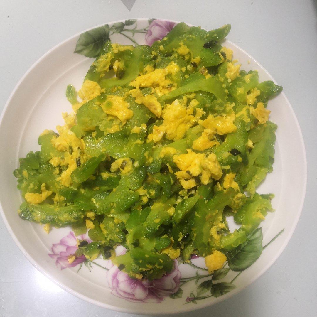 苦瓜炒蛋（清火菜）