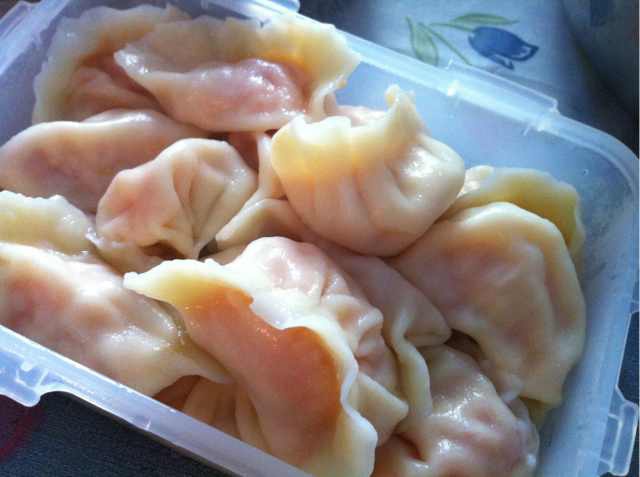 西红柿鸡蛋饺子