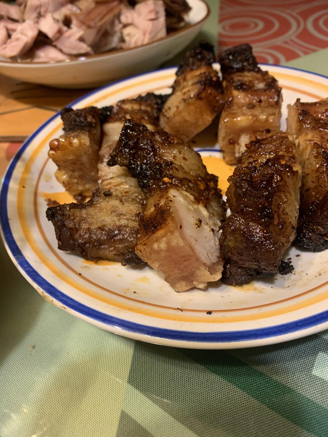 美味烤五花肉😋