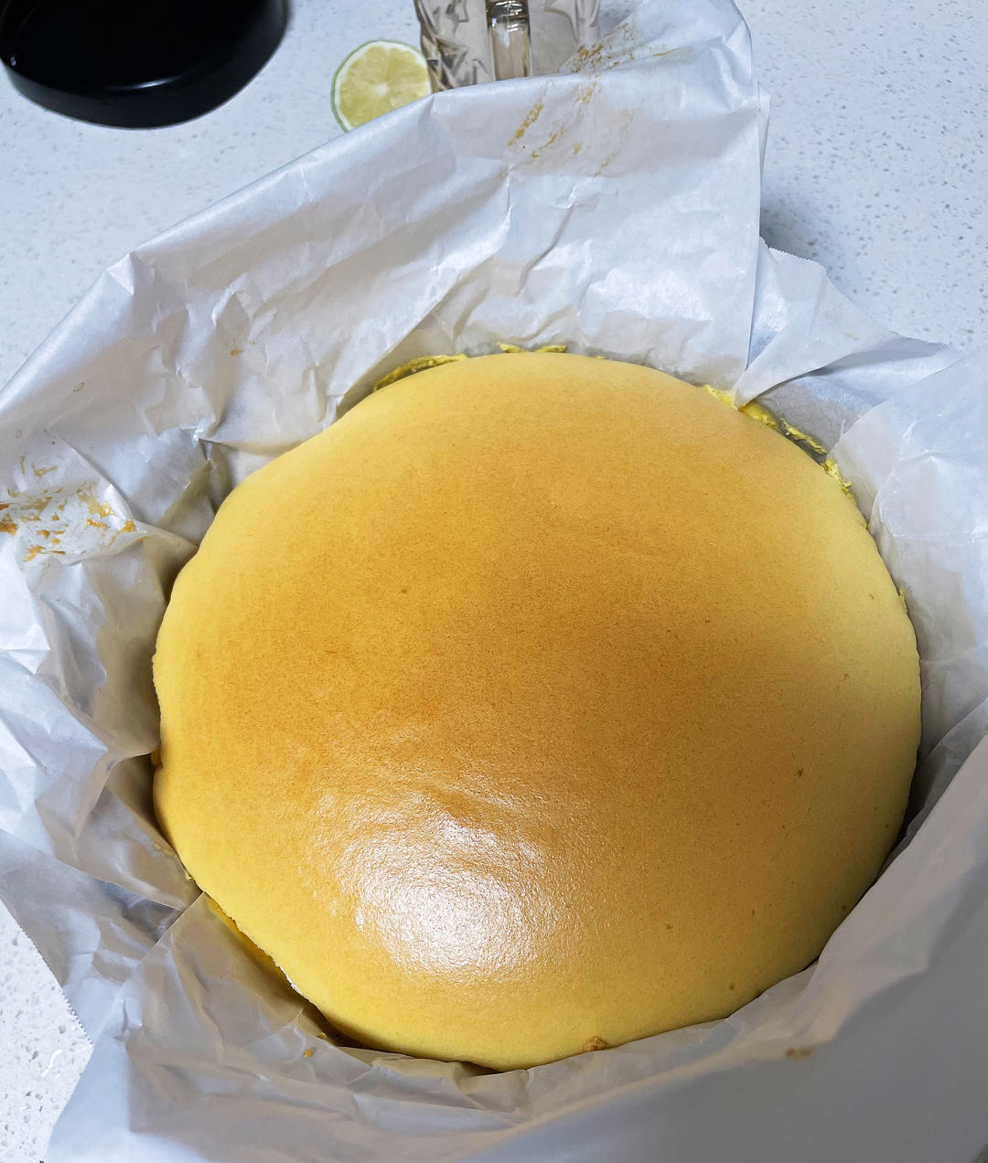 8寸圆形模具的古早蛋糕，完美方子！