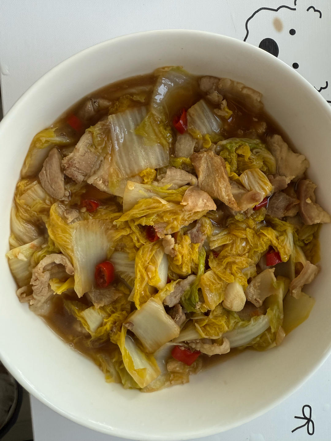 娃娃菜炒肉