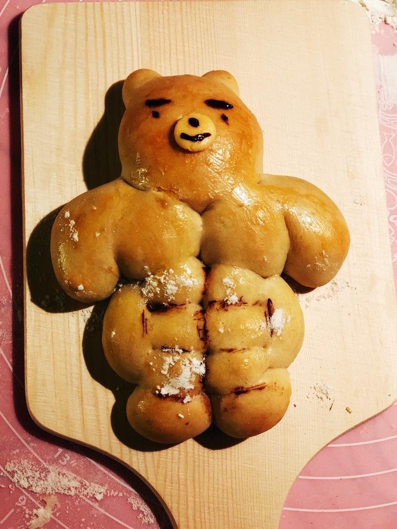 💪🏻🐻肌肉熊面包