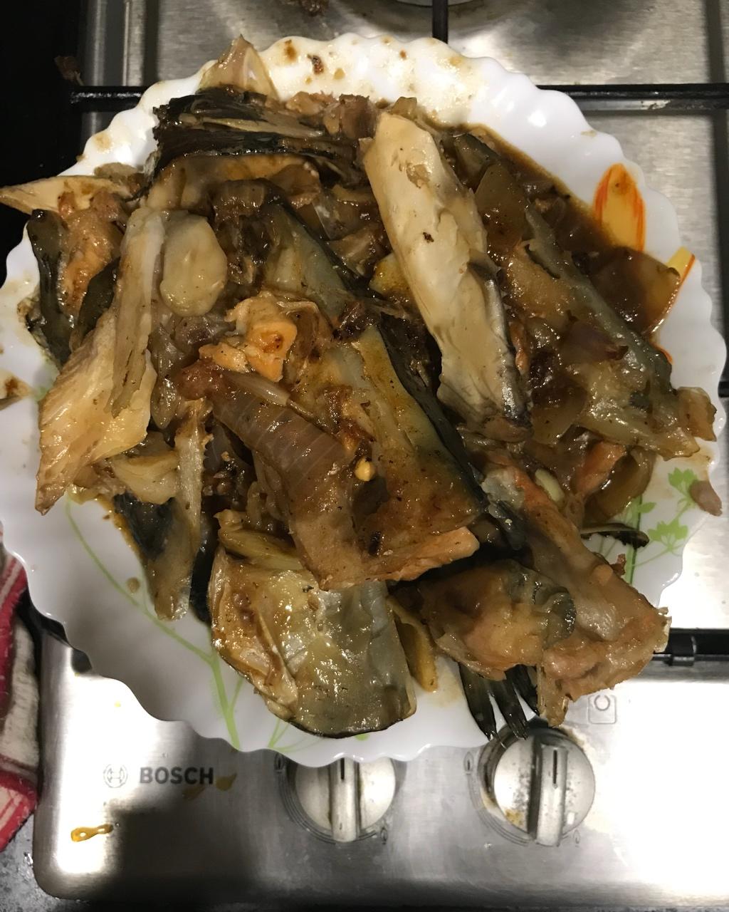 《中餐厅》张亮的焗三文鱼头