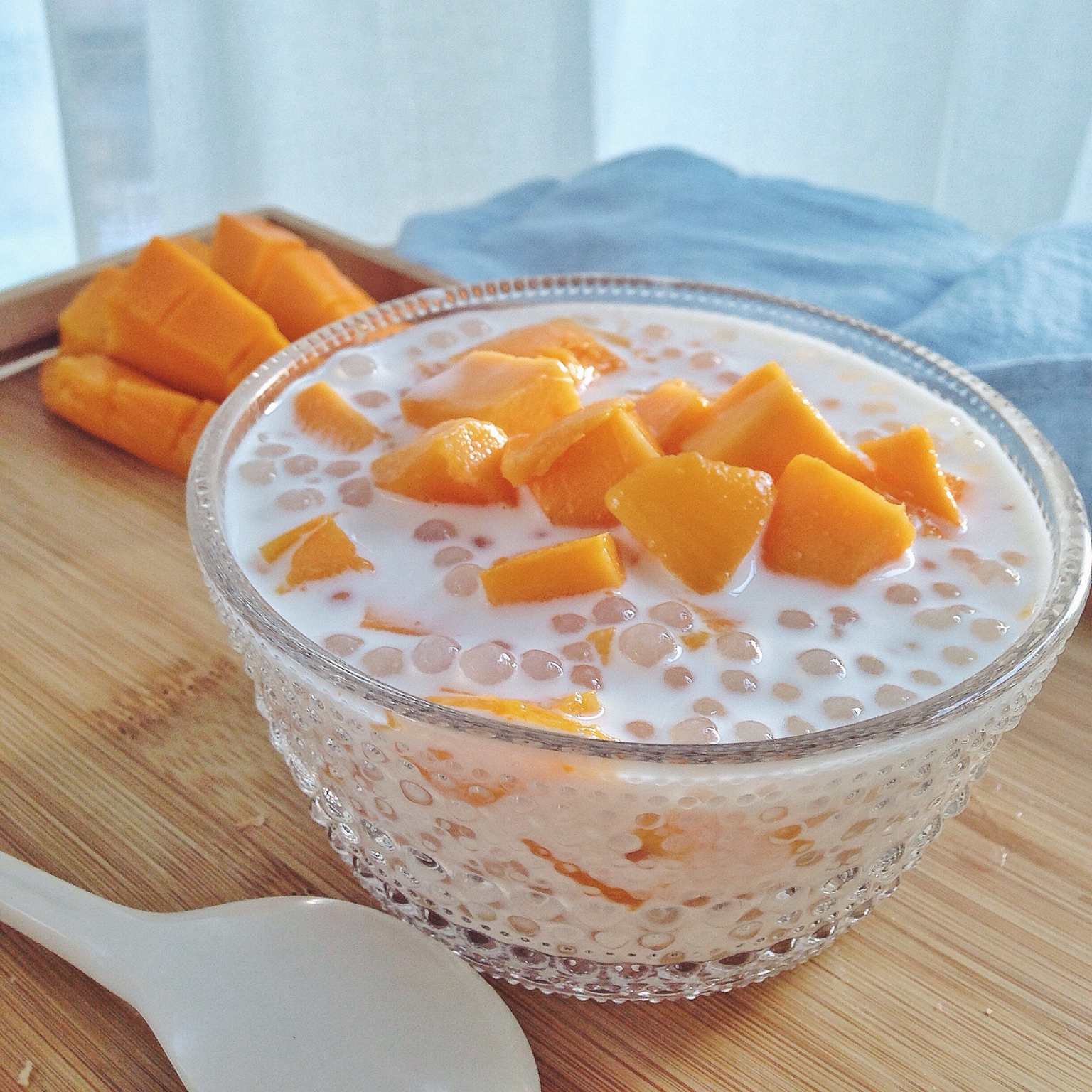 薇薇ann做的芒果西米露