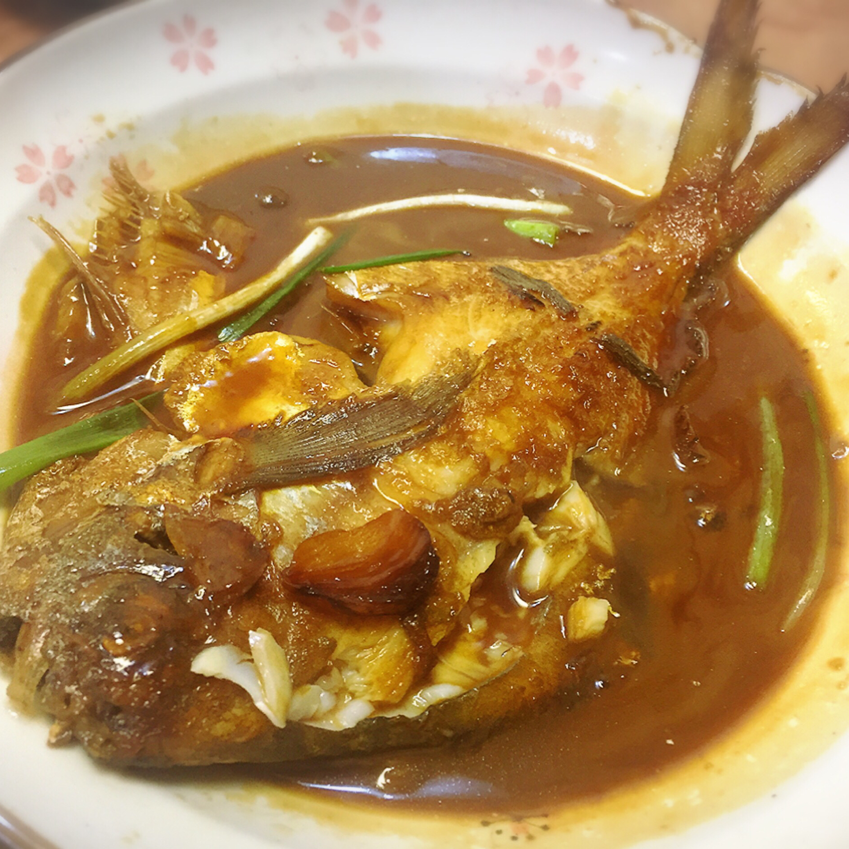 红烧鳊鱼