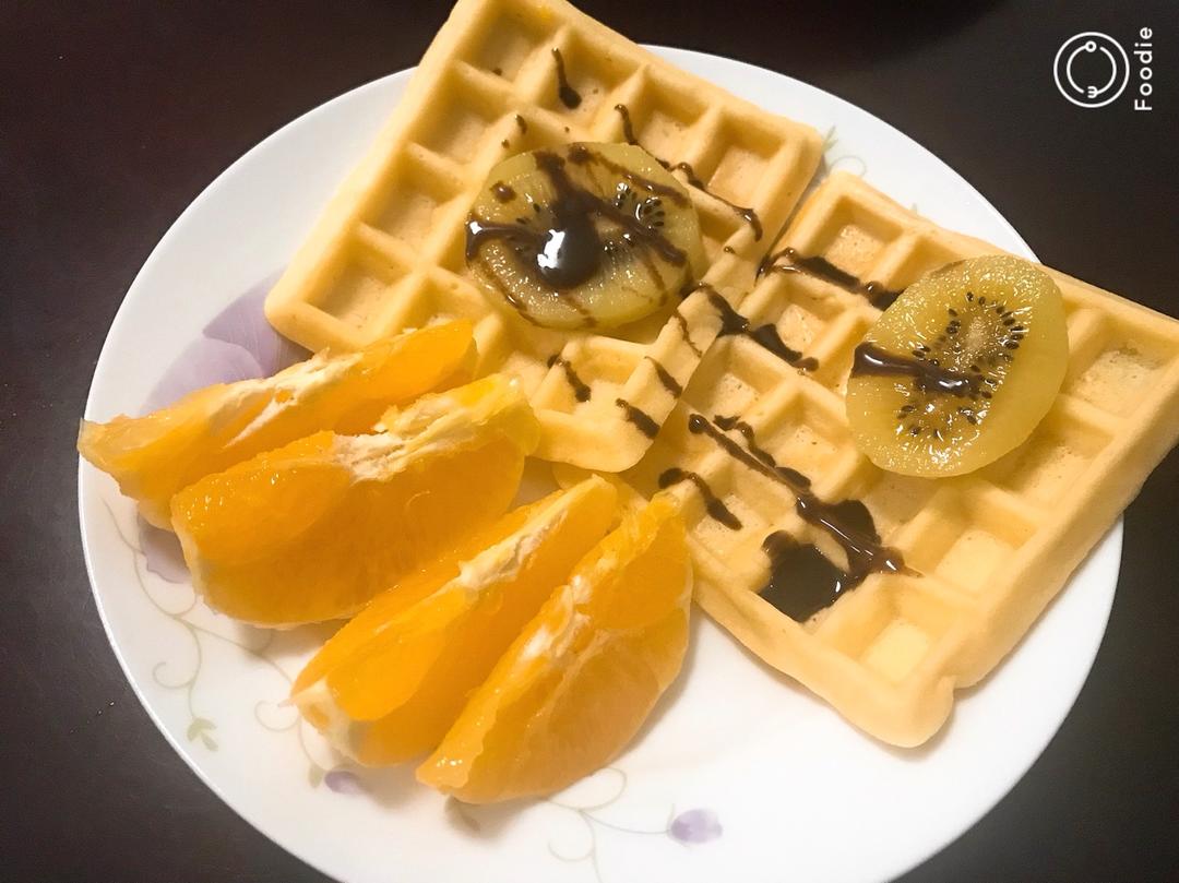 华夫饼  无泡打粉
