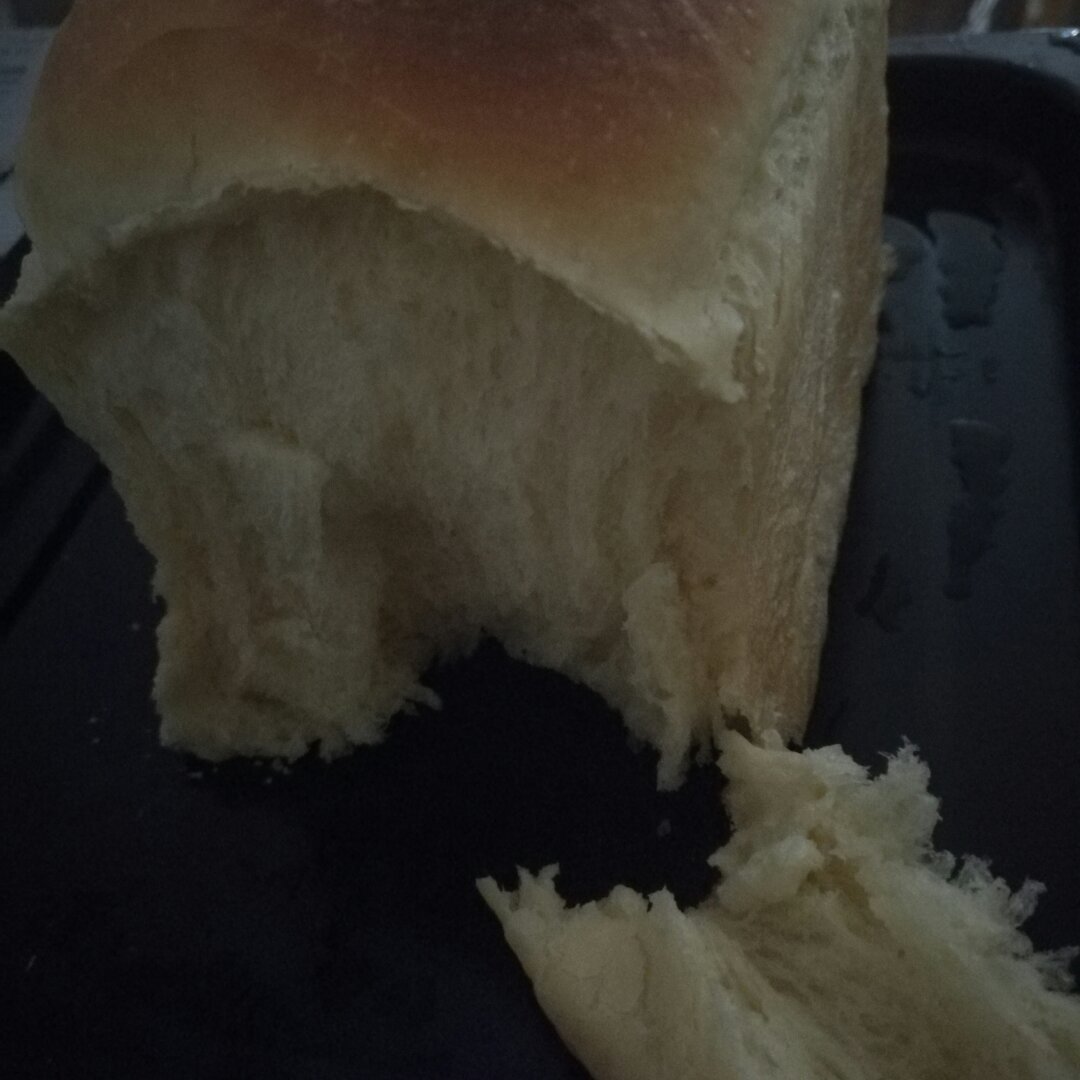 椰蓉手撕吐司～冷藏发酵