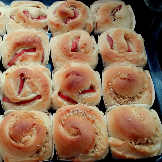 培根乳酪小面包