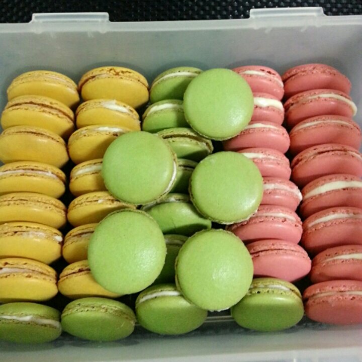 马卡龙(杏仁蛋白糖饼)