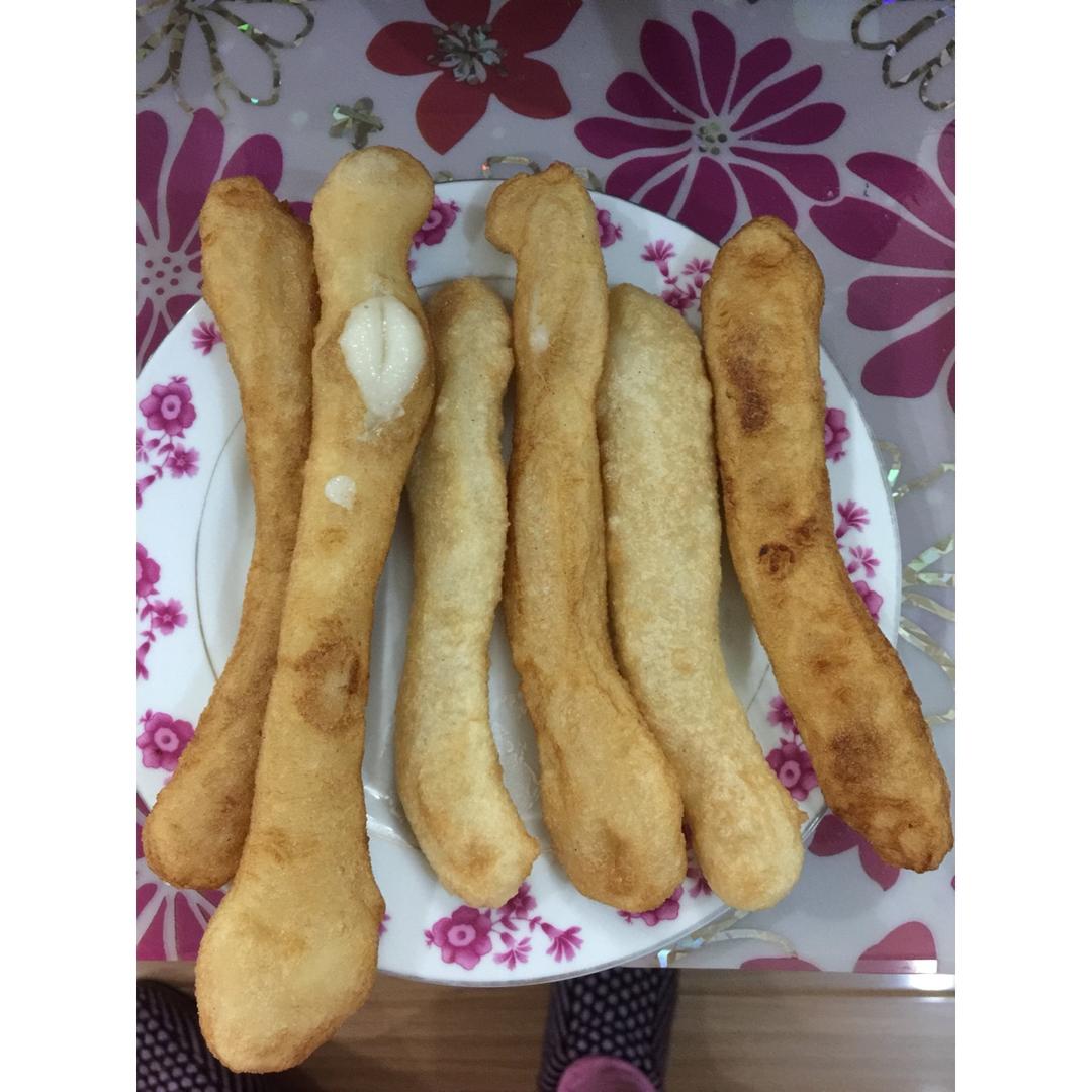 自制武汉小吃油炸酥饺