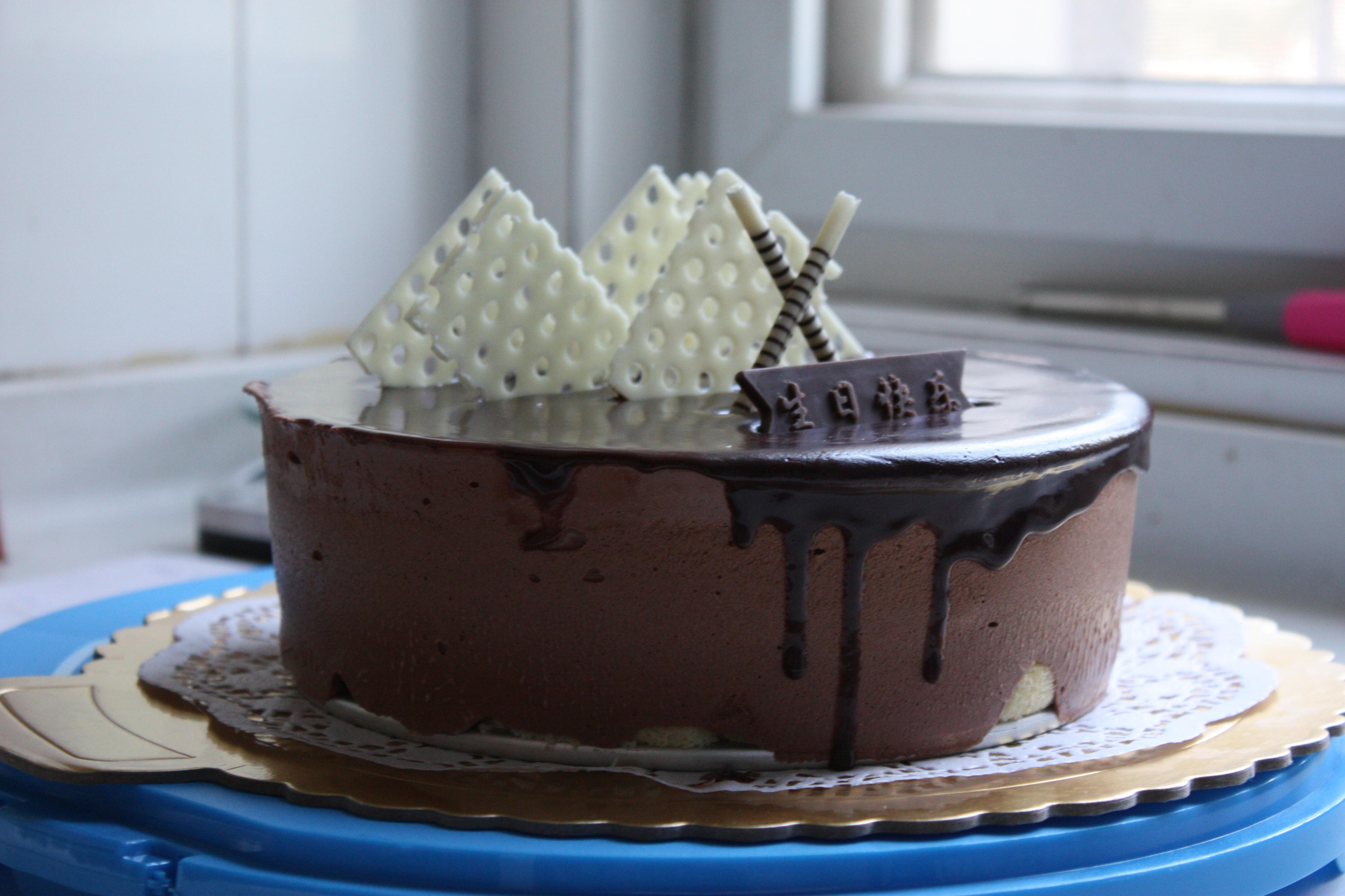 巧克力慕斯蛋糕——巧克力控的美味甜点的做法