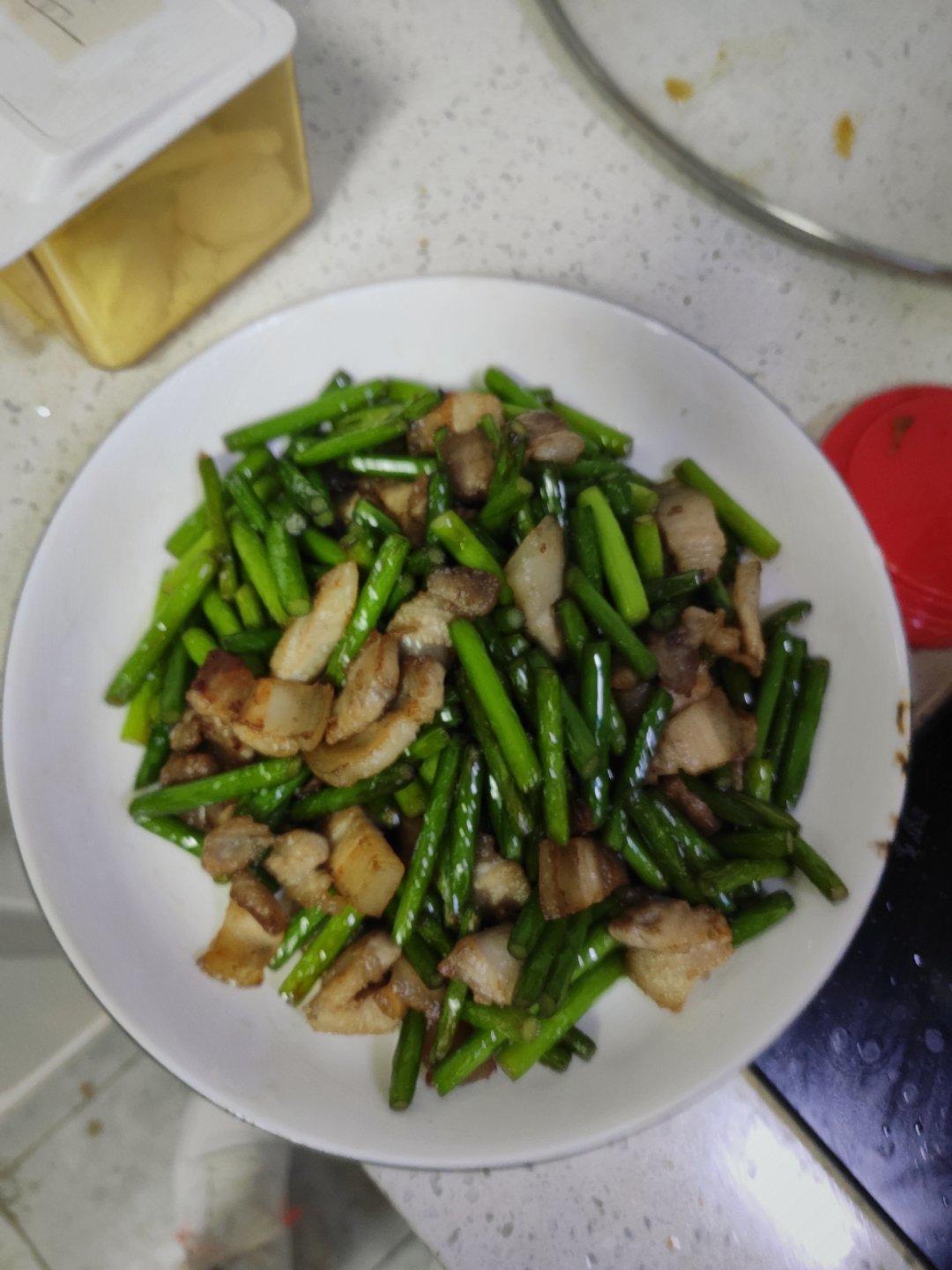 蒜薹炒肉