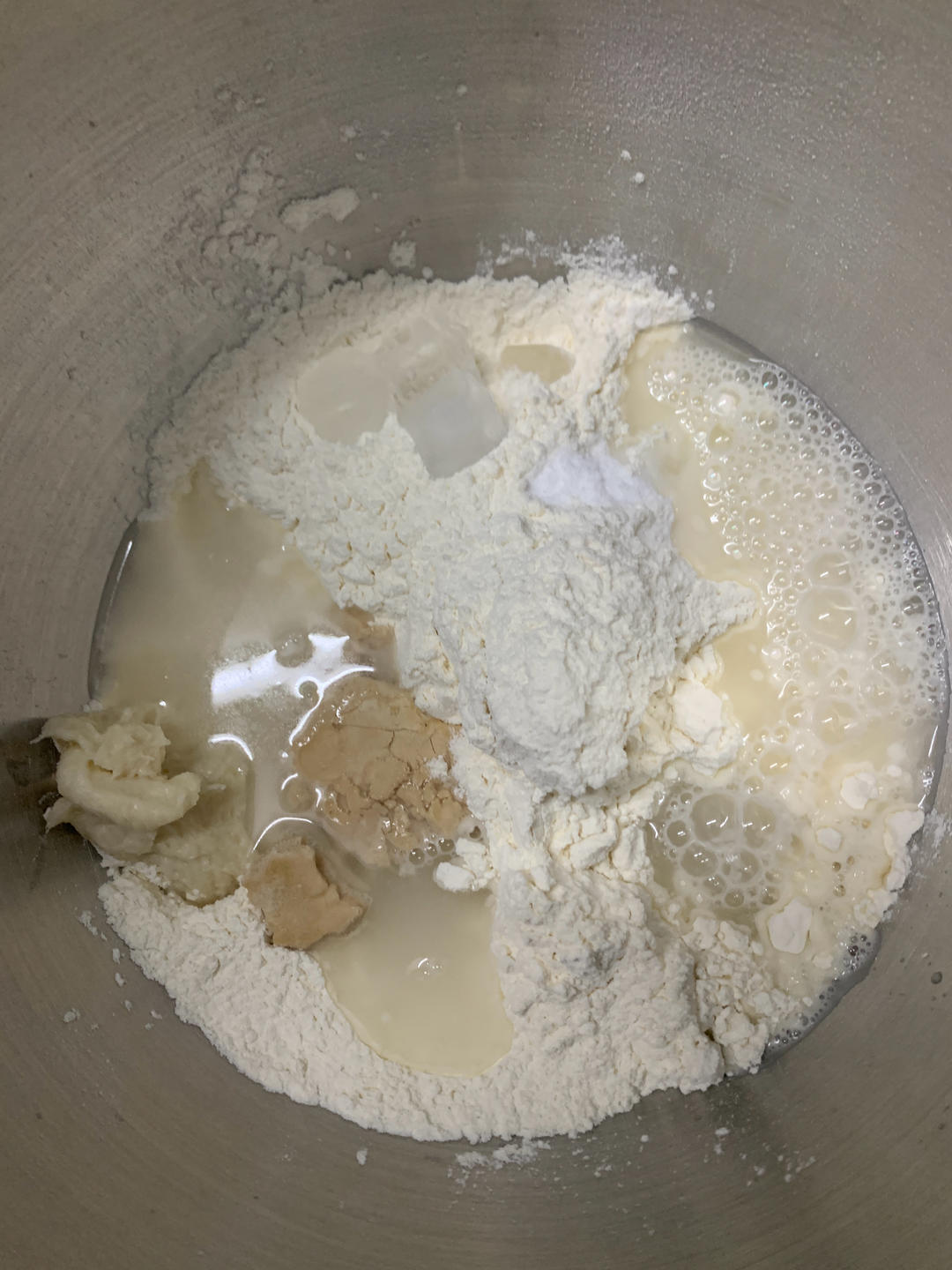 纯奶手撕吐司的做法 步骤1