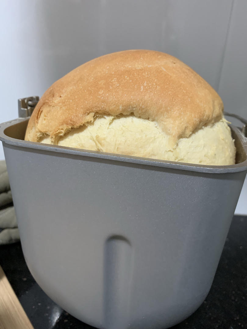 面包机做奶香手撕吐司