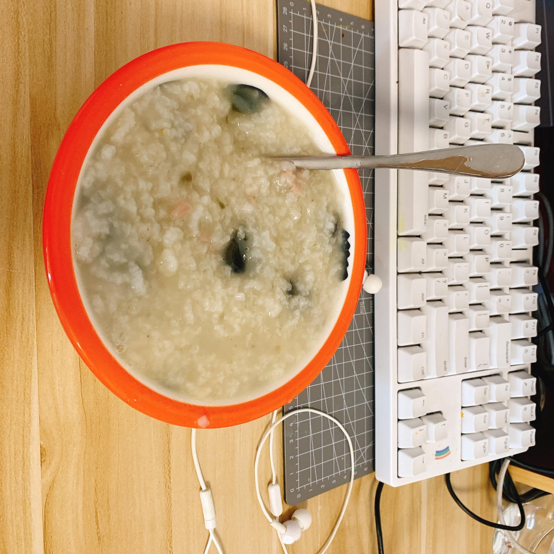十五分钟快手之香滑皮蛋瘦肉粥(附五分钟电饭煲电压力锅更快捷方法)