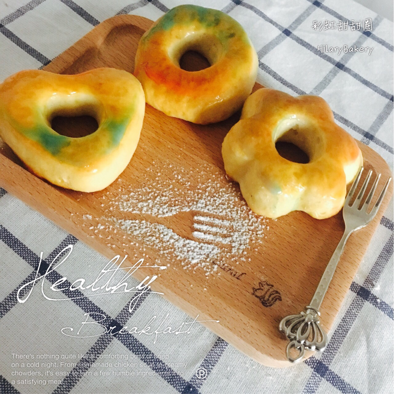 烤箱版美味甜甜圈