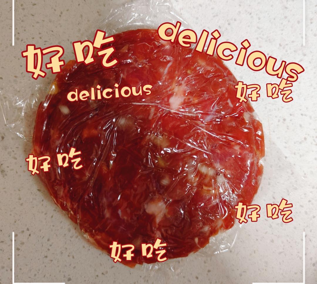 小朋友早餐预制牛肉饼的做法