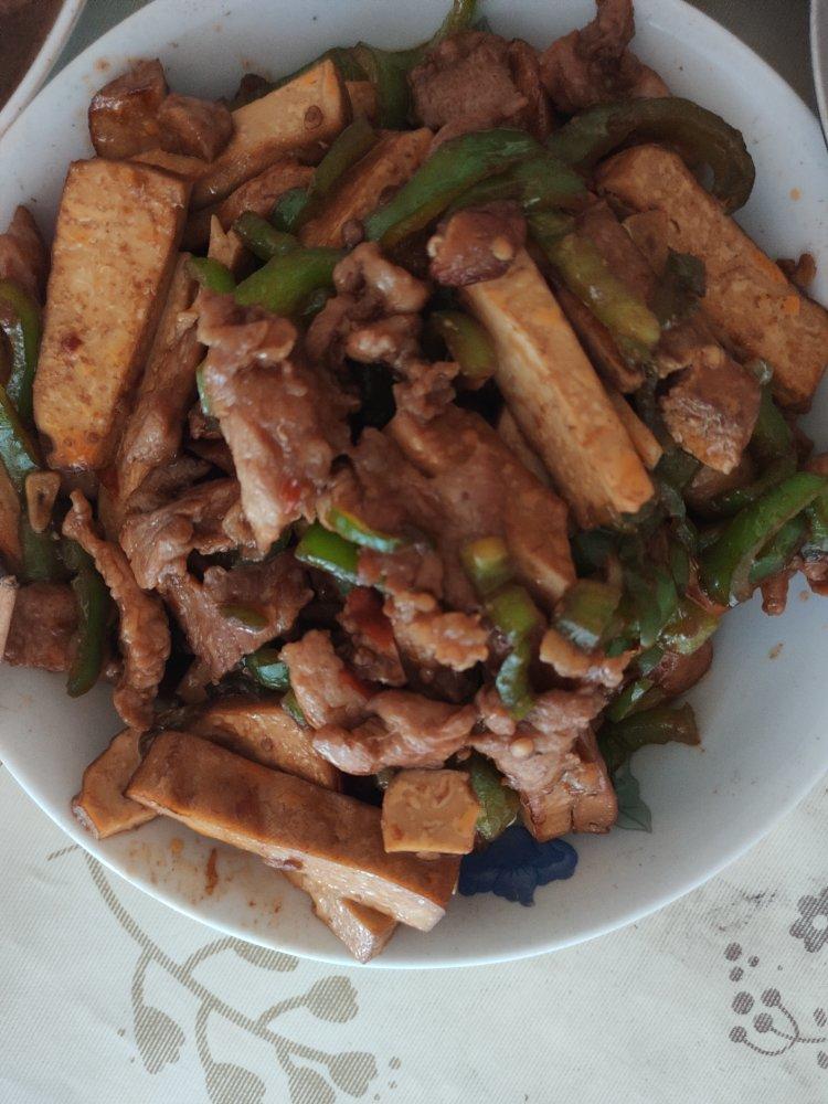 香干肉丝，家常菜