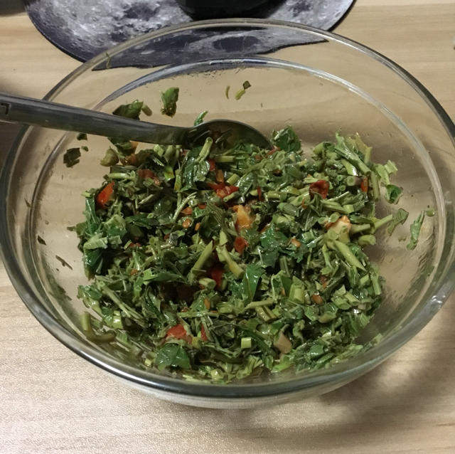 家常菜～凉拌香椿