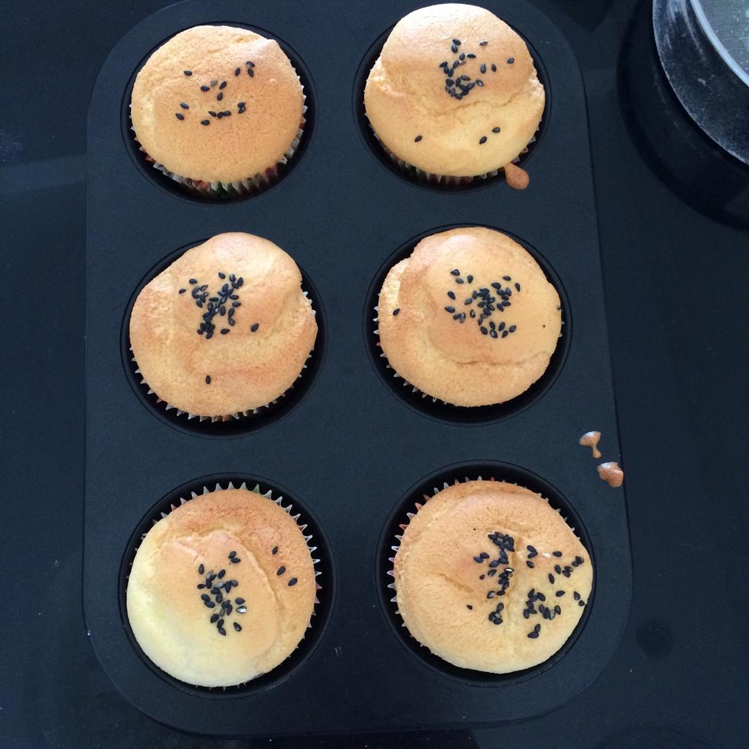 迷你芝麻小蛋糕